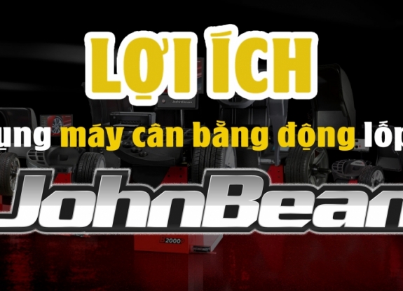 Lợi ích khi sử dụng máy cân bằng động lốp xe ô tô JohnBean