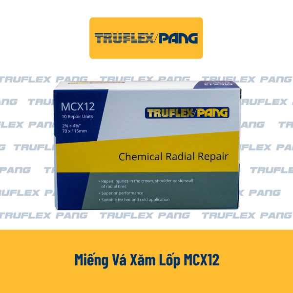  Miếng Vá Lốp Bố Thẳng - Radial Repairs TRUFLEX/PANG - MCX12