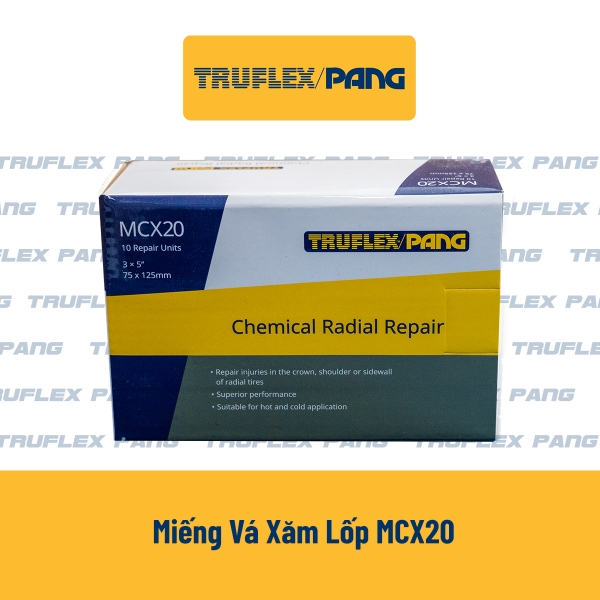  Miếng Vá Lốp Bố Thẳng - Radial Repairs TRUFLEX/PANG - MCX20