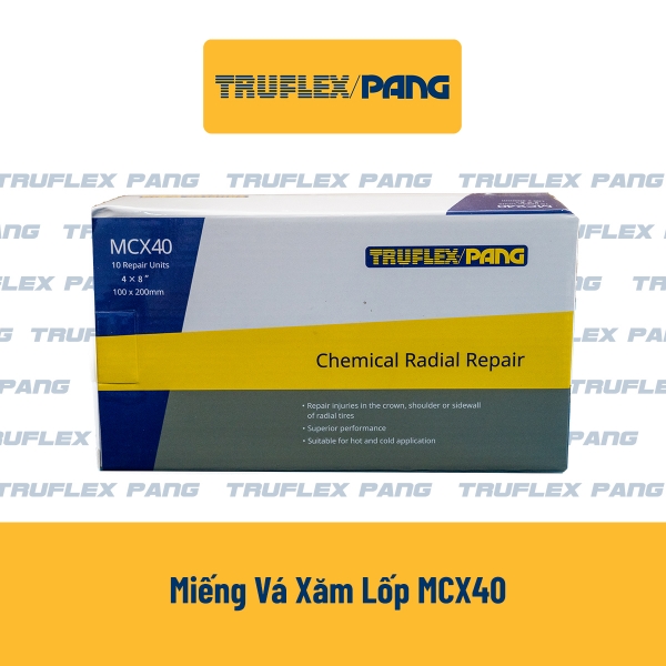  Miếng Vá Lốp Bố Thẳng - Radial Repairs TRUFLEX/PANG - MCX40